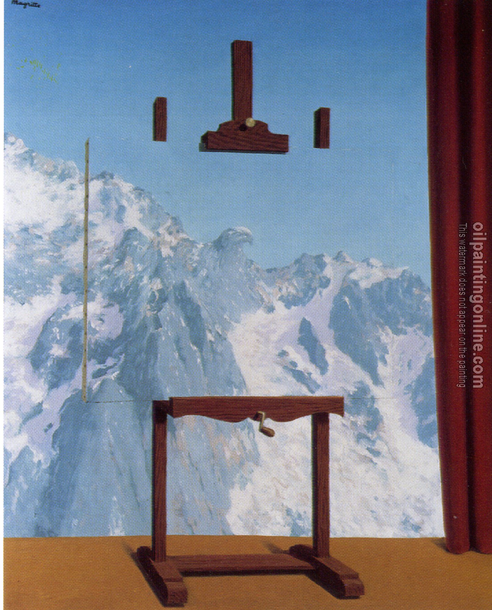 Magritte, Rene - the call of the peaks